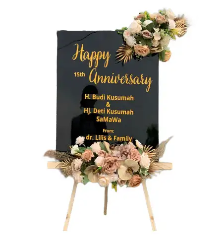 Papan Bunga Akrilik Kepulauan Selayar